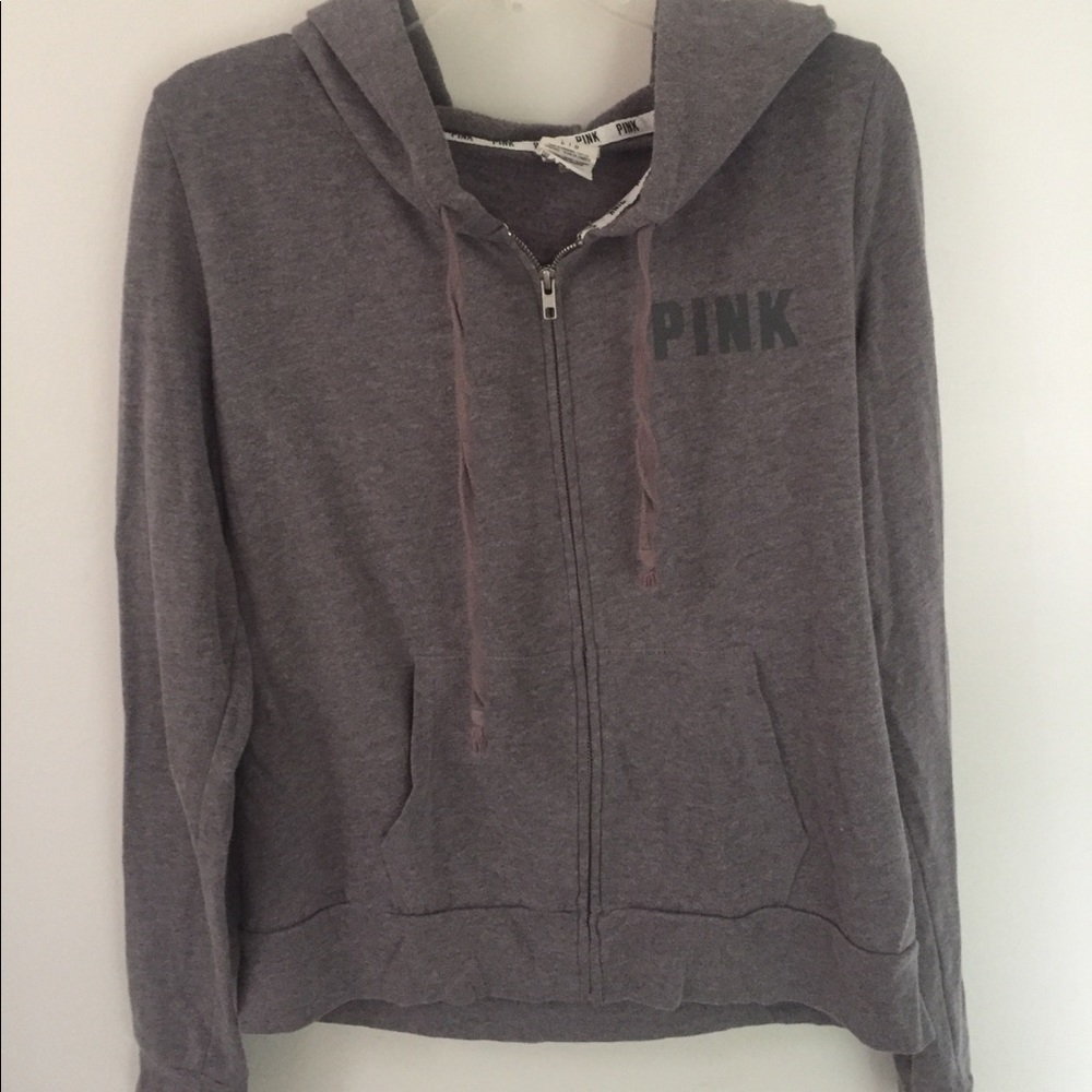 PINK Grey Sweatshirt